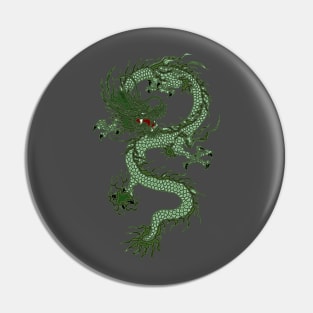 1988-1989, Earth Dragon Chinese Zodiac Emblem Pin