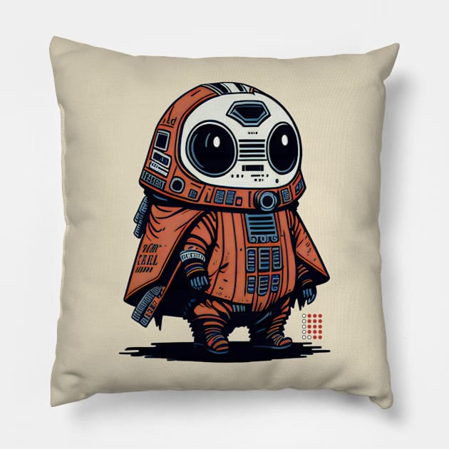 Rebel Porg Pilot Pillow by Squidoink