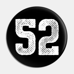 Fifty Two 52 Pin