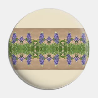 Bluebonnet reflection Pin