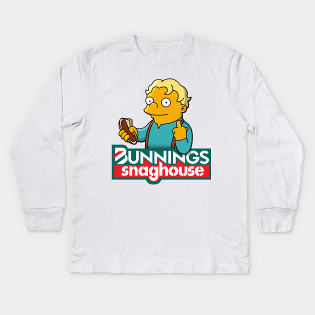 Bunnings Snag House Bunnings Snaghouse Kids Long Sleeve T Shirt Teepublic