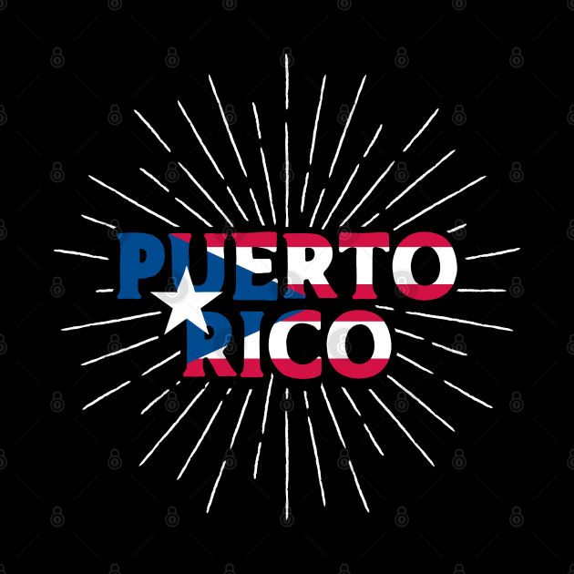 Puerto Rico Heritage Flag by Toeffishirts