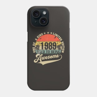 Vintage Year 1989 Phone Case