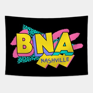 Retro 90s Nashville BNA / Rad Memphis Style / 90s Vibes Tapestry