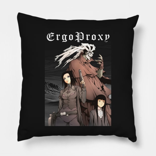 Ergo Proxy Pillow by Clifficus