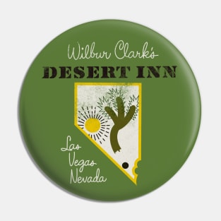 Retro Vintage Wilbur Clark's Desert Inn Resort and Casino Las Vegas Pin