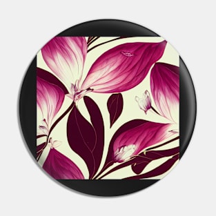 Beautiful Floral pattern, model 4 Pin