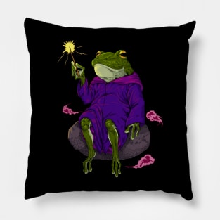 Wizard and magician - wizard frog Pillow