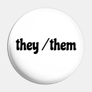 they/them pronouns awareness Pin