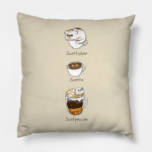 My favorite Coffee Scottish Fold Pillow