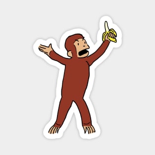 Angry Monkey Magnet