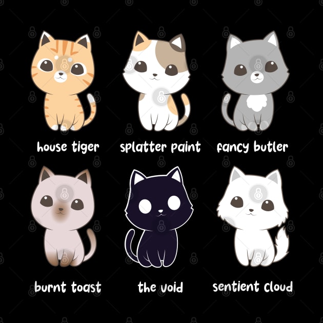 Cat Names - House Crew by GoshWow 