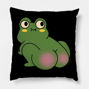 Butt Frog Pillow