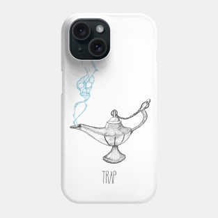 Demon out of the Magic lamp Phone Case
