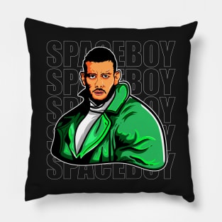 Spaceboy Number One Pillow