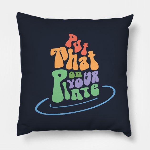 Hungry? Pillow by Heyday Threads