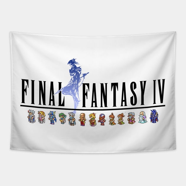 Final Fantasy IV Shirt Tapestry by brcgreen