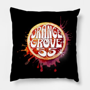 Orange Grove 55 Fan Club Design Pillow