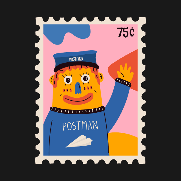 Friendly Mailman by StayMadMaddie