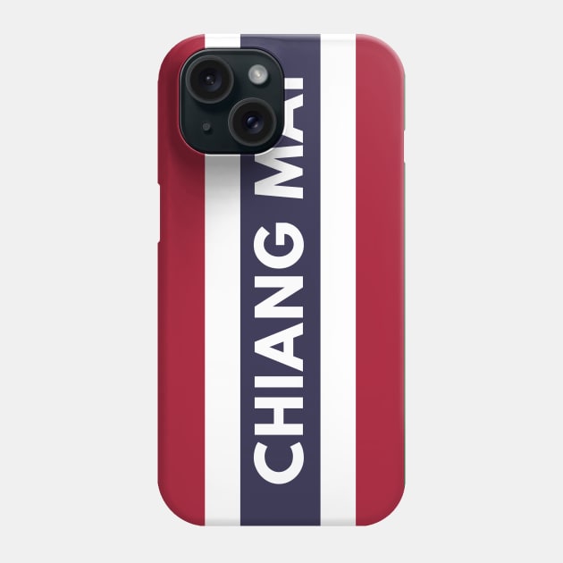 Chiang Mai in Thailand Flag Phone Case by aybe7elf