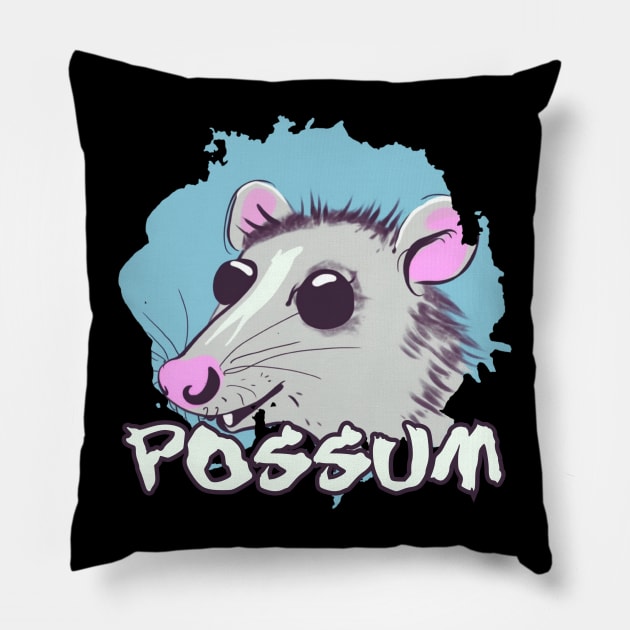 Possum Pillow by Pixy Official