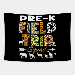 Pre-K Zoo Field Trip Squad Teacher Student Tapestry