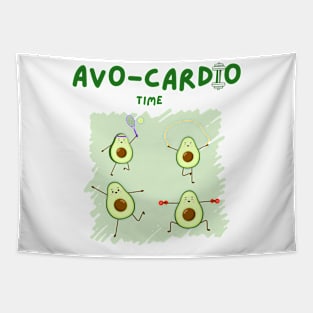 Avocado Avo-cardio time Tapestry