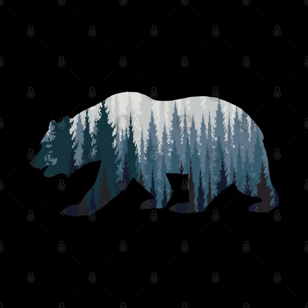 bear wildlife animal Canada forest by ZenCloak