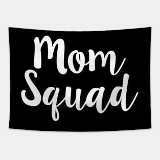 Mom Squad Funny Mother Club Group Matching Tapestry