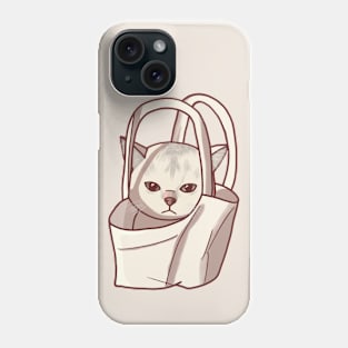 Bagged Cat Phone Case