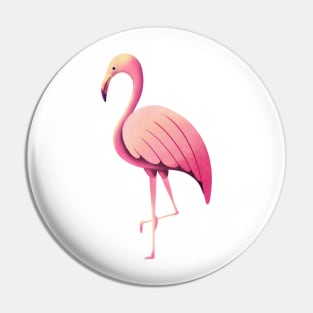 Flamingo Bird Pin