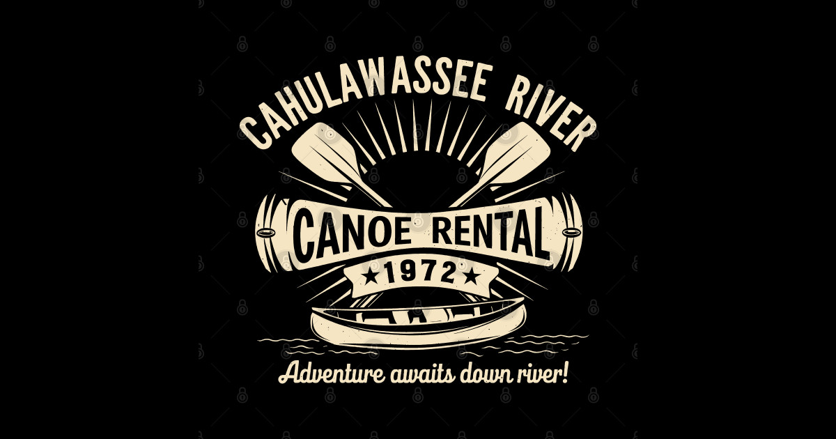 Cahulawassee River Canoe Rental - Deliverance - Posters and Art Prints ...