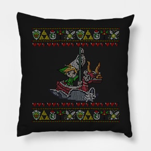 Windy Christmas Pillow