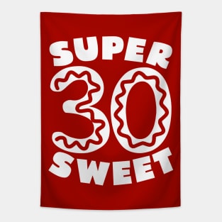 Super Sweet 30 Donut Tapestry