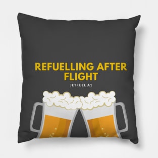 Refuelling After Flight Pillow