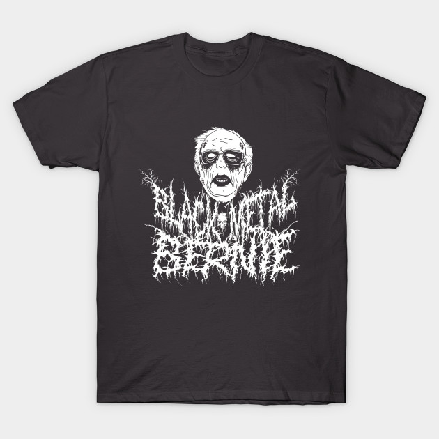 Discover Black Metal Bernie Double Sided - Bernie Sanders 2020 - T-Shirt