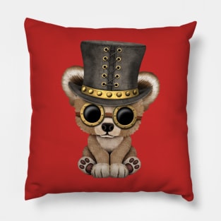 Steampunk Baby Bear Pillow