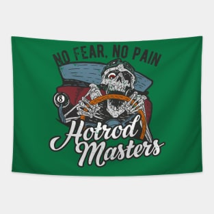 No Fear, No Pain Hotrod Masters Tapestry