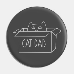 Cat Dad (Light Color) Pin