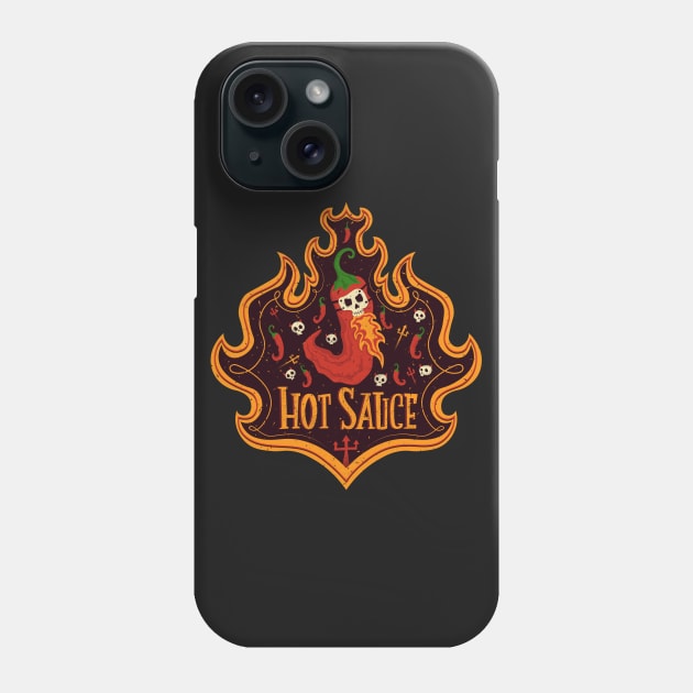 Hot Sauce Phone Case by Yeroma