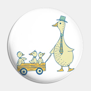 Daddy Duck Pin