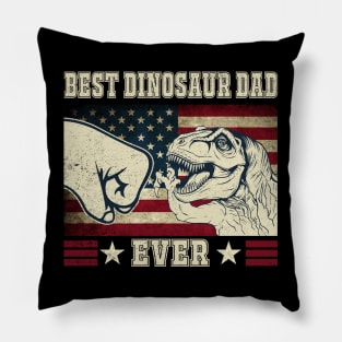 Best Dinosaur Dad Ever Pillow