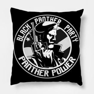 Black Panther Party Logo Pillow