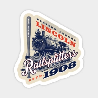 Lincoln Railsplitters Magnet