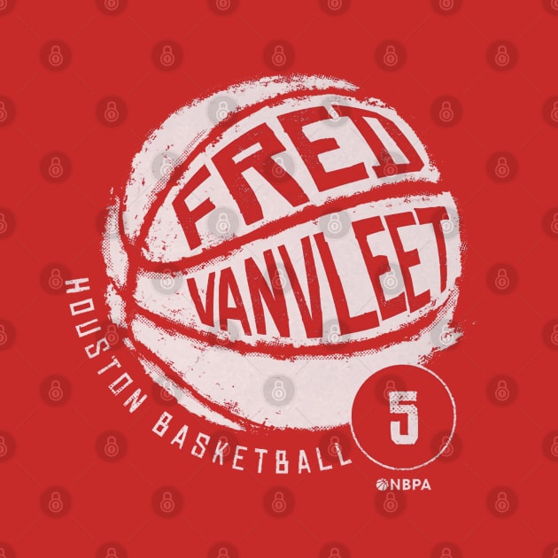 Fred VanVleet Houston Basketball by TodosRigatSot