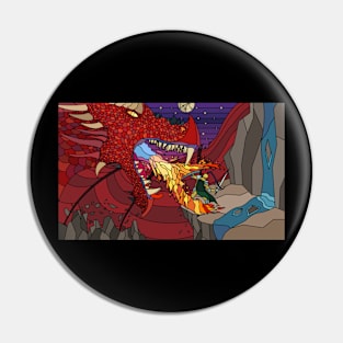 Dragonglassy Pin