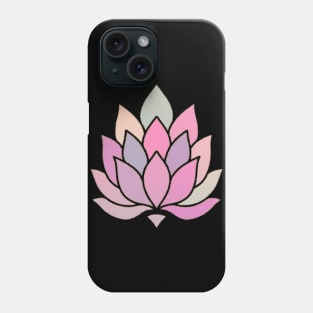 Lotus flower pastel Phone Case