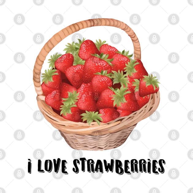 I love strawberries by Dorran