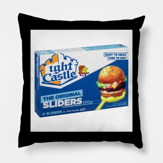 Ight Castle Pillow by Unsanctioned Goods