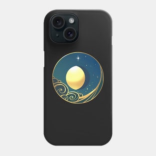 Golden Moons : Gibbous Phone Case